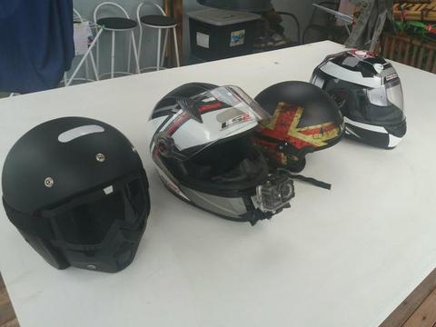 Capacetes oferta - capacete com câmera para ação - juntos ou separados