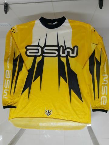 Camiseta ASW para trilha de moto