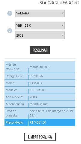 Yamaha Ybr 3300 - 2008