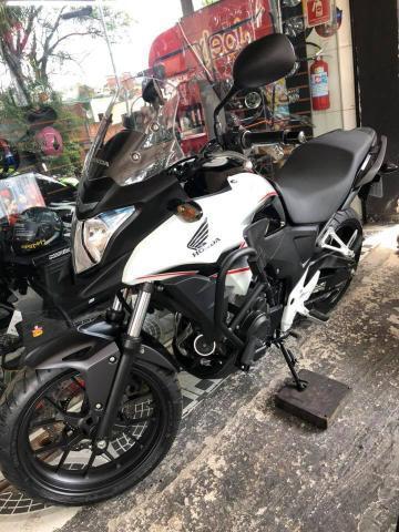 Honda Cb 500x 2015 branca pérola - 2015