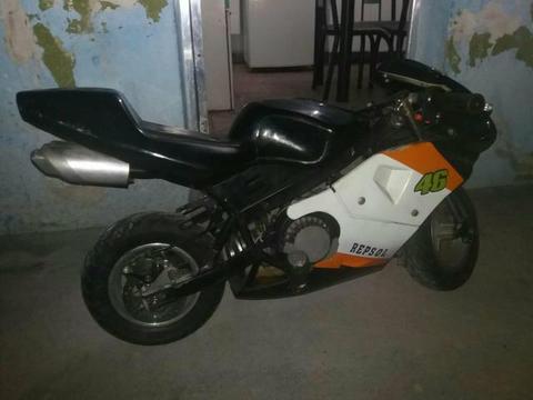 Mini moto 50cc 900 reais