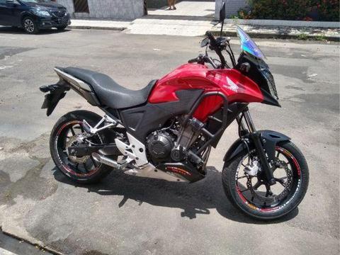 Top Linda Moto Honda CB 500X Novinha - 2015