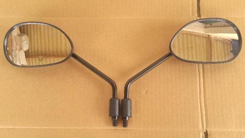 Par De Espelho Retrovisor Honda Pop 100/110 Origina