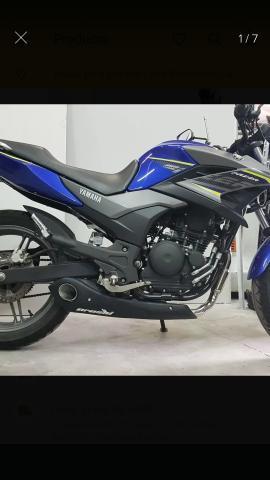 Escape esportivo Arashi Fazer 250 blueflex