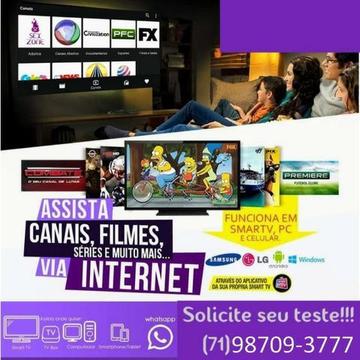 Para curtir na sua Smart TV, Computador tv box e Smartphone