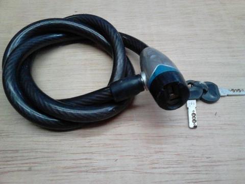 Trava de segurança p/ estepe,moto,etc