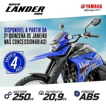 Yamaha Xtz lande 250 ABS 2019 . 2020 - 2019