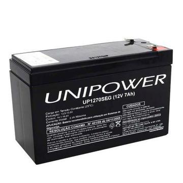 Bateria Selada 12v 7ah Unipower Up1270 Seg Vida Útil: 2 Anos