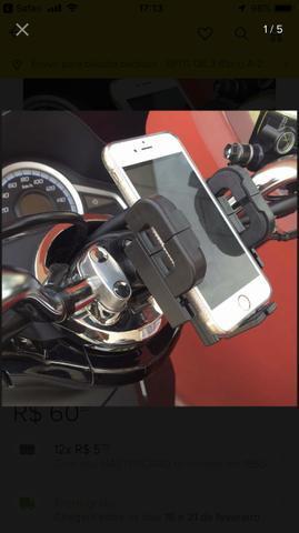 Suporte de celular para moto ou bicicleta