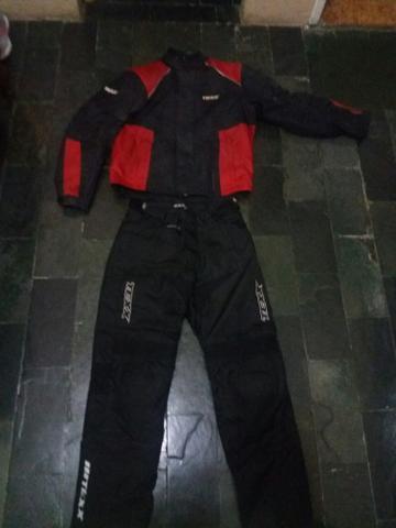 Conjunto motoqueiro TEXX + luva X11