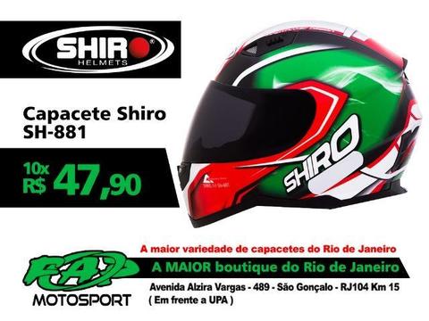 Capacete Moto Shiro SH-881 Motegi Italy