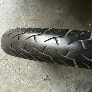 Pneu Trazeiro CG 150 - Honda Aro 18 Mandrake Due 90/90-18 M/C 51P - Pirelli