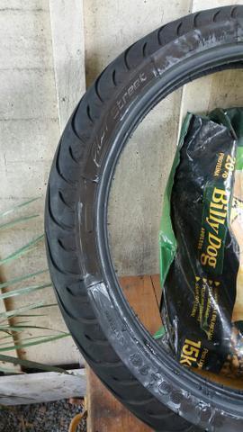 Pneu traseiro cg Michelin