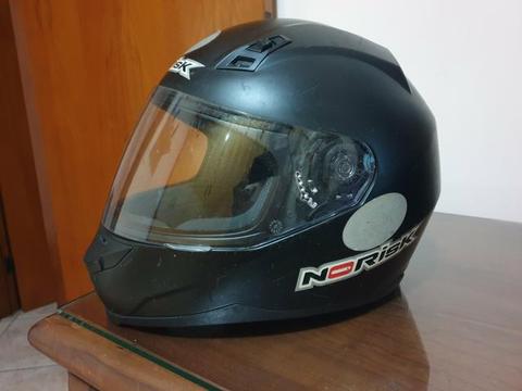 Capacete Norisk FF391 Monocolor preto fosco tam 58