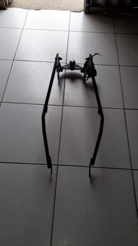 Suporte de reboque para moto reforçado