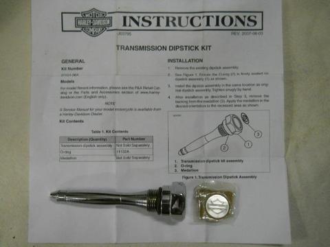 Acessório Harley Davidson - Vareta medidora de óleo da transmissão