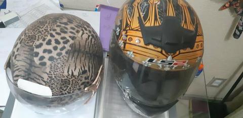 2 capacetes de moto por 100 os 2