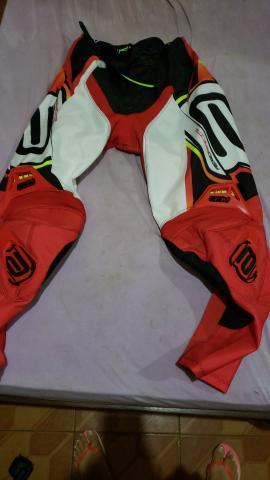 Calça motocross original nunca usada asw podium race tamanho 38 regulável