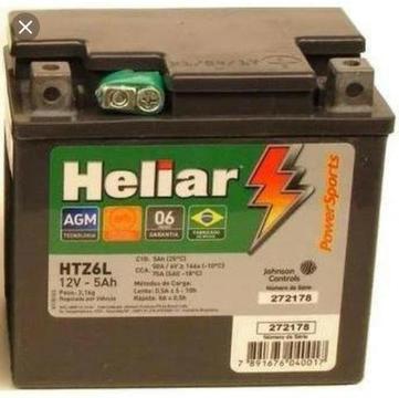 Bateria de Moto Heliar Pra Vender HJ