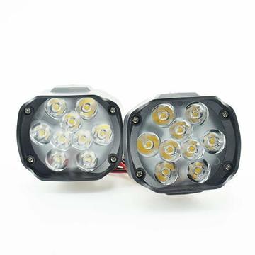 Farol Milha 9 Led Moto INSTALAÇÃO GRÁTIS