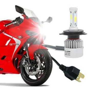 Super Led H4 (Baixo e Alto) para Motos 4000 lúmens 6500k