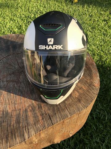 Capacete Shark skull de led