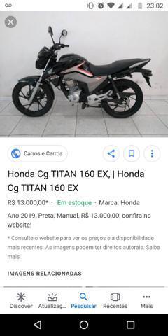 Vendo uma moto Honda consórcio Whats 67 99170-1899 - 2018
