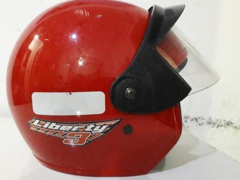 Capacete Tork Aberto com Viseira