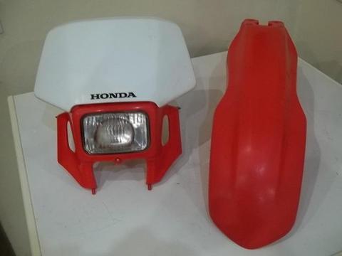 Carenagem farol e paralama originais CRF 230