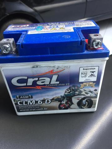 Bateria Cral pra motos