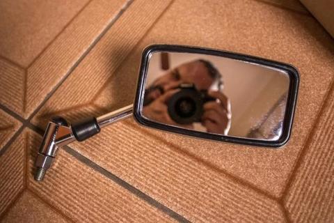 Retrovisor Lado Direito Suzuki Boulevard M800 Ano 08/09