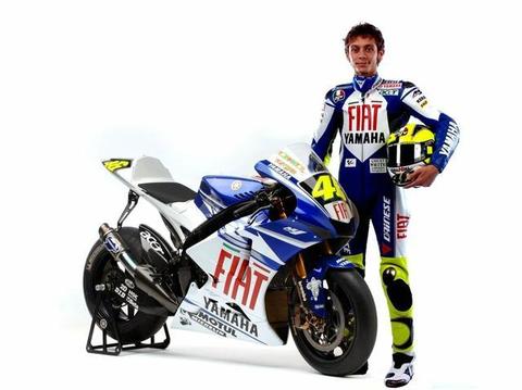 Macacao de couro replica valentino Rossi