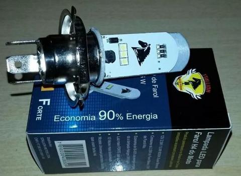 Lâmpada Farol led Moto 65W -H4