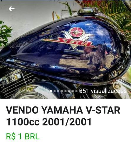 V-Star 1100 mais linda!!! - 2001