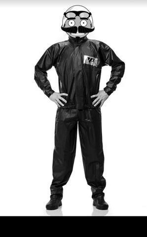 Capa de Chuva Pantaneiro Motoqueiro Moto Boy Conjunto P,M,G,GG,EX