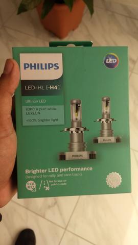 Lâmpada farol de Led Philips, o mais top para moto