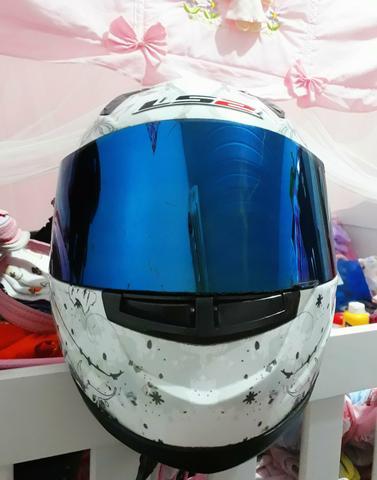 Capacete Ls2, vender logo ou troco Leia