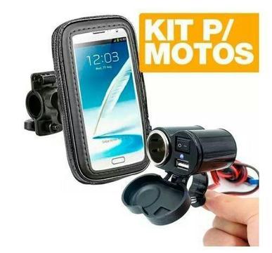 Suporte de celular para moto e bicicleta