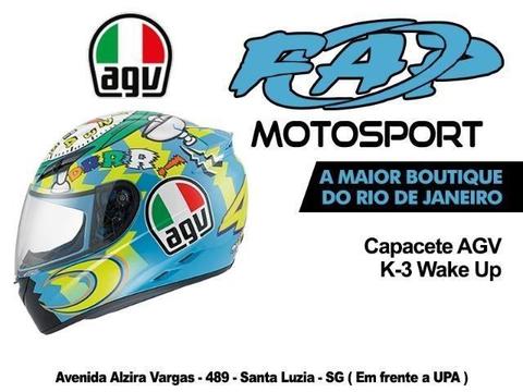 Capacete Moto AGV K-3 Wake Up