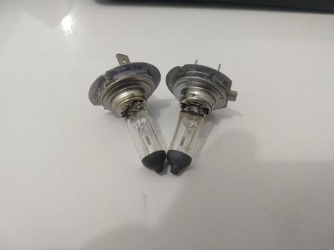 Par de lampadas h7 originais da hornet