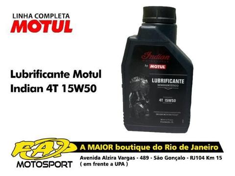 Lubrificante Moto Motul Indian 4T 15W50