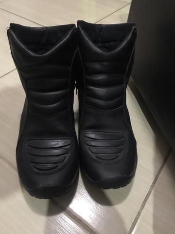 Bota para motoqueiro Semi-impermeável