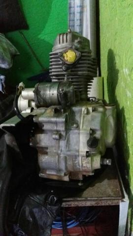 Motor de cg 125 com partida elétrica filé