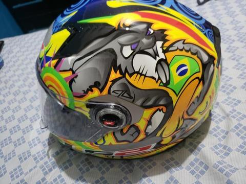 Vendo Capacete LS2 Tamanho 56 Alex Barros R$500 reais