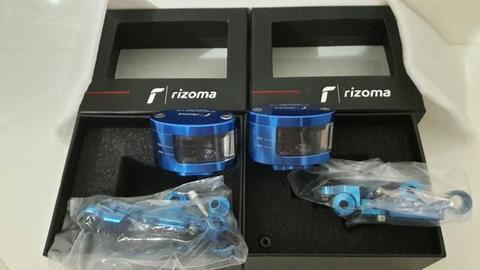 2 reservatórios de freio Rizoma cor azul