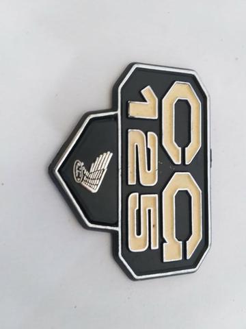 Par Emblema Tampa Lateral Cg 125 Bolinha De 1977 A 82