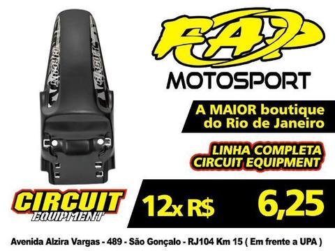 Para-lama traseiro Circuit Universal Preto