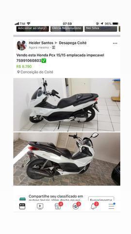 Moto Honda Pcx 150 - 2015