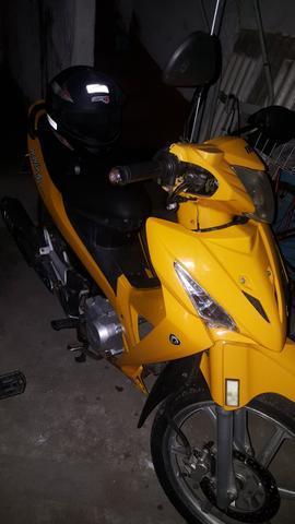 Iros 125 2018 verdinho 4 machas freio disco placa merco sul - 2013