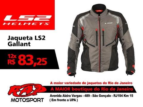 Jaqueta Moto Ls2 Gallant Impermeável Respirável